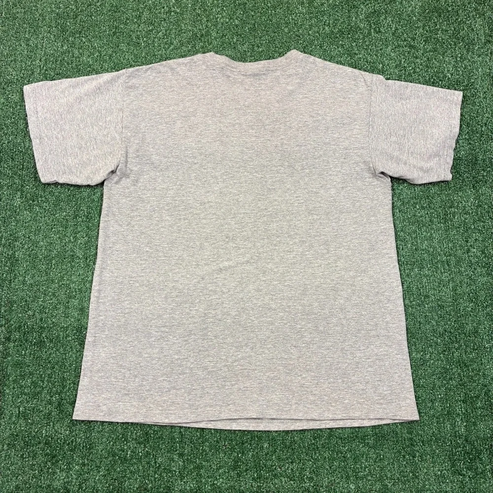 Y2K Embroidered Nike Blank Grey T-shirt